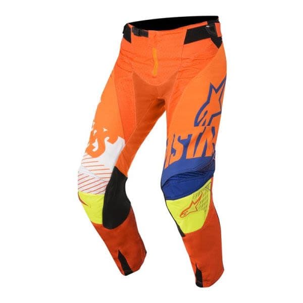 ALPINESTARS MX YOUTH RACER SCREAMER Blue, Fluorescent, Orange, White, Yellow