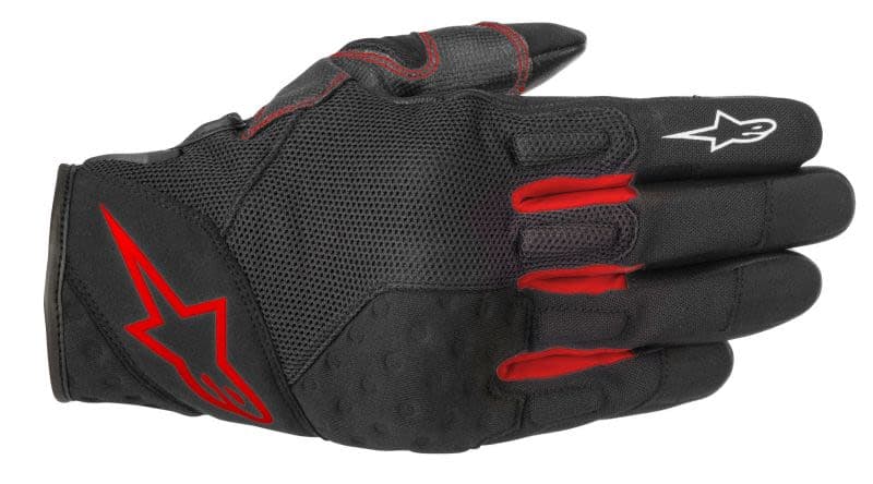 ALPINESTARS Touring & adventure gloves Black, Red
