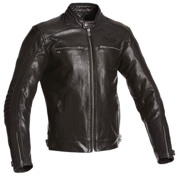 SEGURA Leather jackets Black