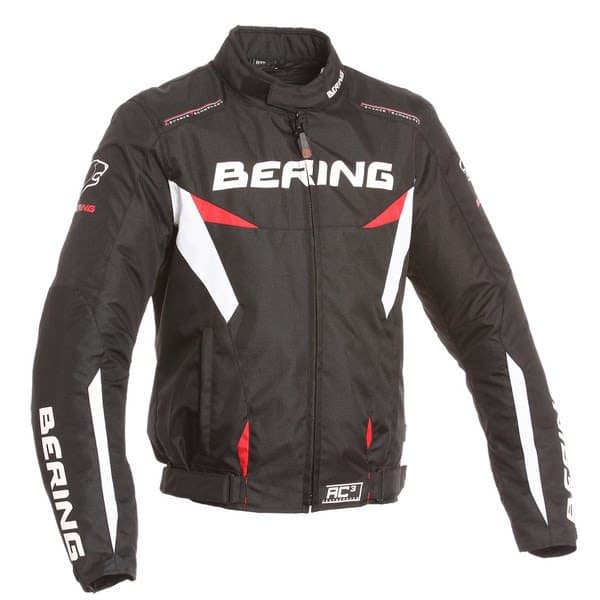 BERING Textile jackets Black, Red