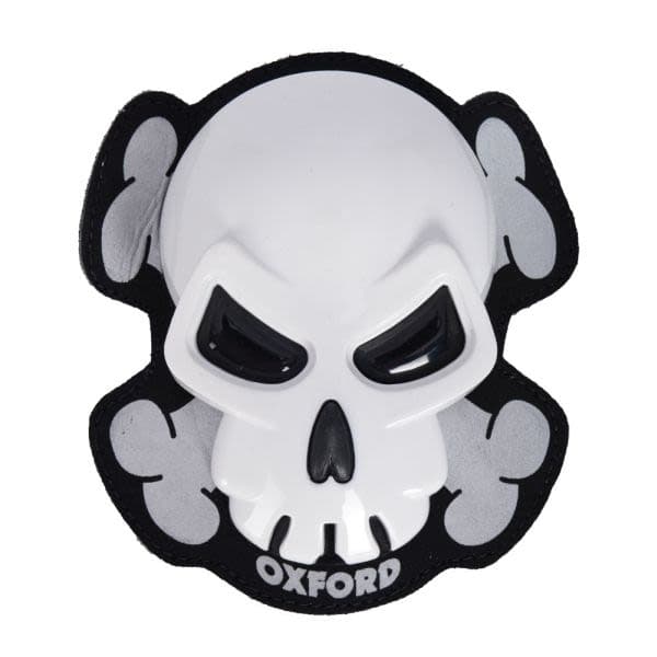 OXFORD SKULL SLIDERS Black, White