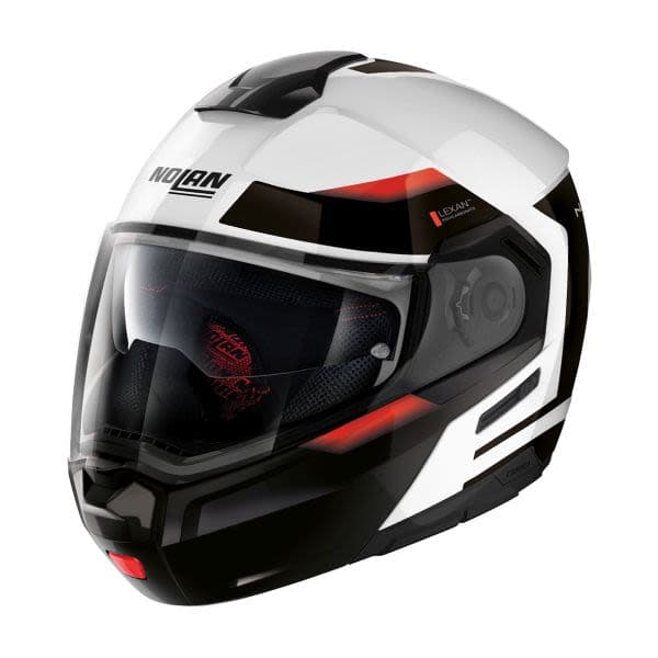 NOLAN N90-3 Black, Red, White