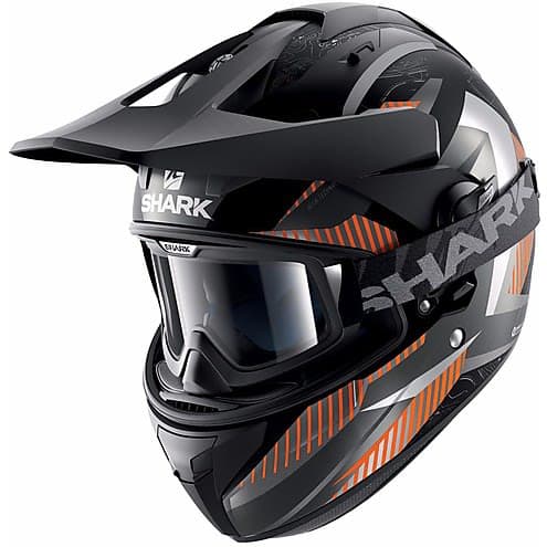 SHARK EXPLORE-R Black, Grey, Matt, Orange