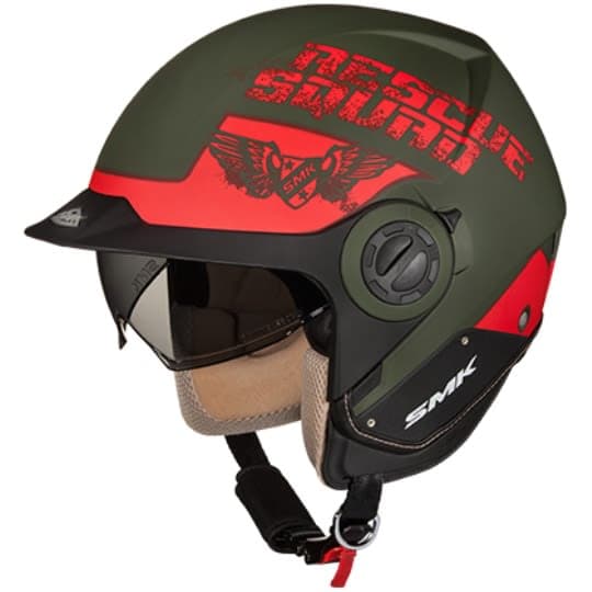 SMK DERBY Green, Matt, Red