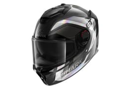 SHARK SPARTAN GT PRO Black, Silver, White 1