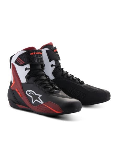 ALPINESTARS FASTER-4 Black, Maroon, White