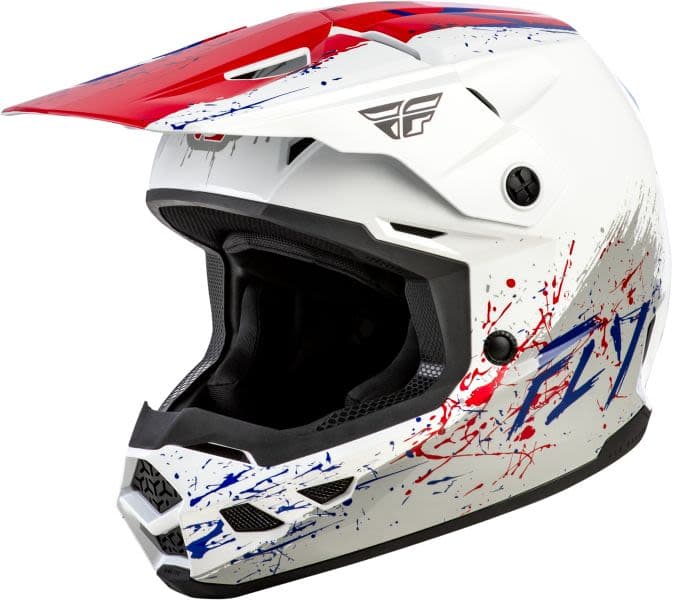 FLY YOUTH KINETIC Blue, Red, White