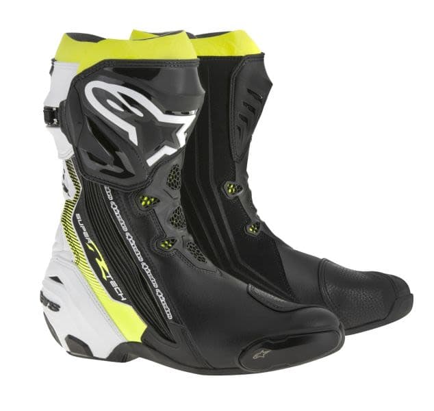 ALPINESTARS SUPERTECH R Black, Fluorescent, White, Yellow