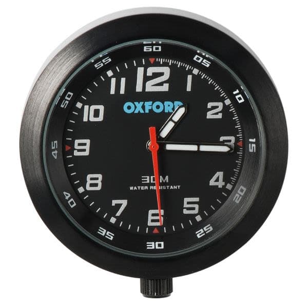OXFORD AnaClock Black