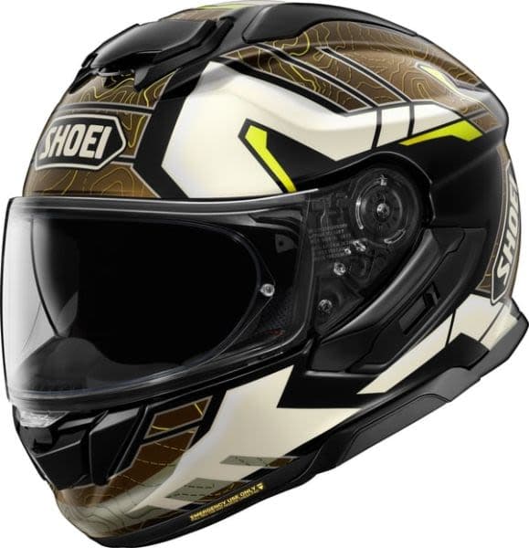 SHOEI GT-AIR 3 Black, White, Yellow