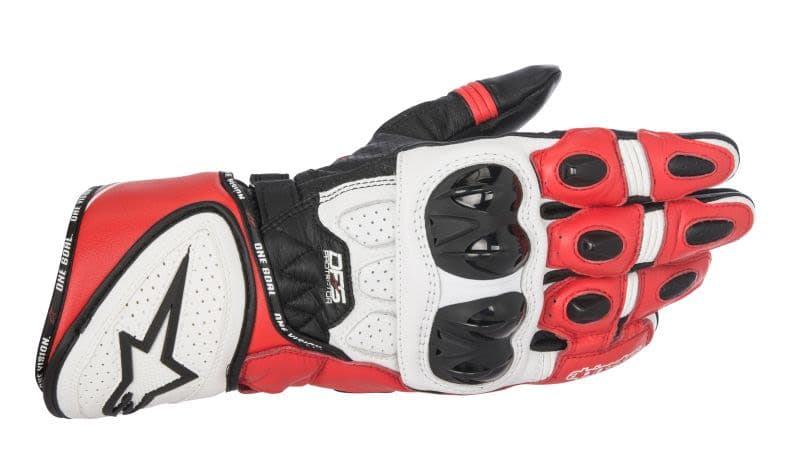ALPINESTARS GP PLUS R GLOVES Black, Red, White