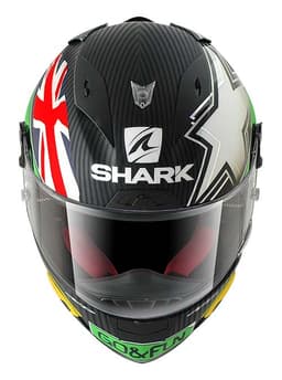 SHARK RACE-R PRO CARBON Black, Green 1