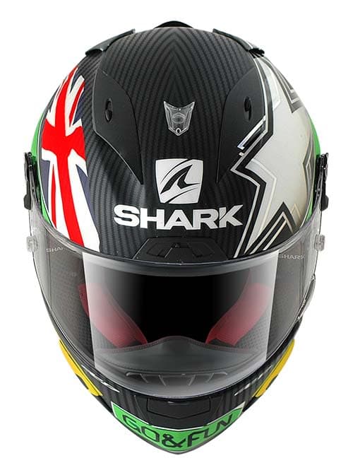 SHARK RACE-R PRO CARBON Black, Green