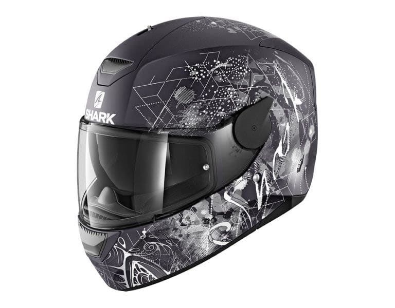 SHARK D-SKWAL Black, Grey, Matt, White