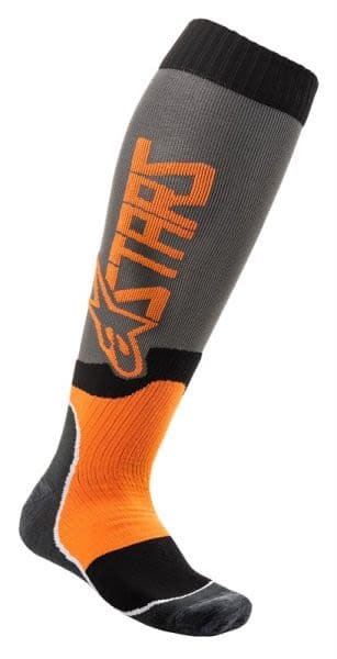 ALPINESTARS MX MX PLUS-2 Fluorescent, Grey, Orange