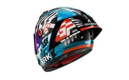 SHARK AERON-GP Black, Blue, Orange, White 2