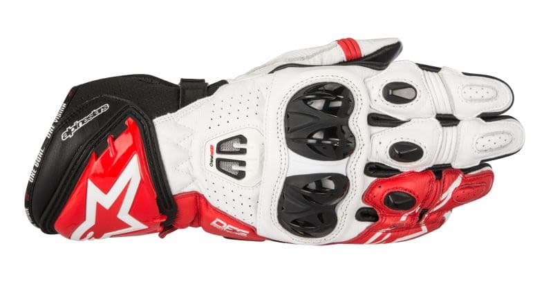 ALPINESTARS GP PRO R2 GLOVES Black, Red, White