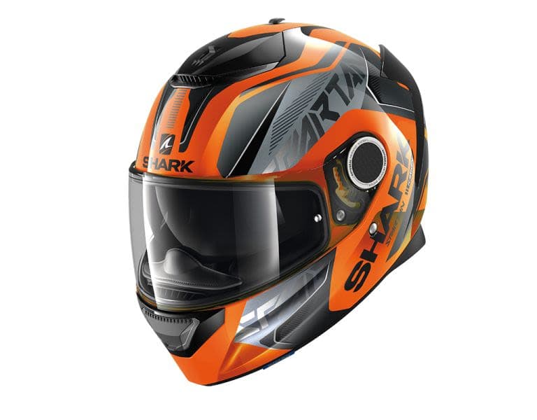 SHARK SPARTAN Black, Fluorescent, Orange