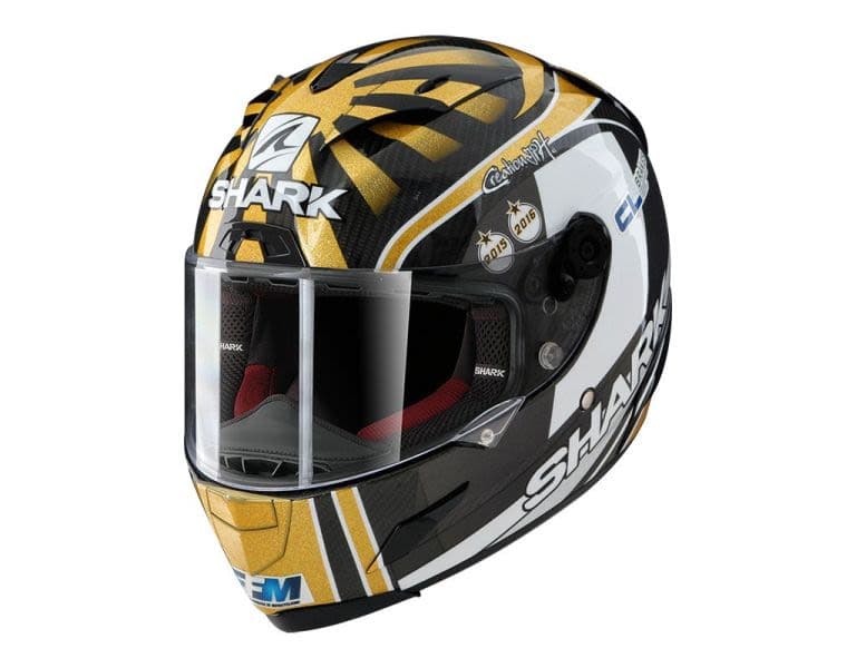 SHARK RACE-R PRO CARBON Black, Orange, White