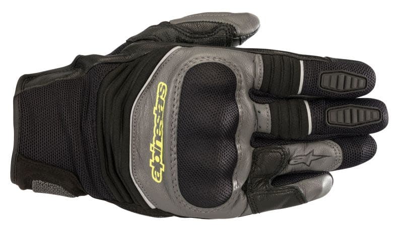 ALPINESTARS Touring & adventure gloves Black, Fluorescent, Grey, Yellow
