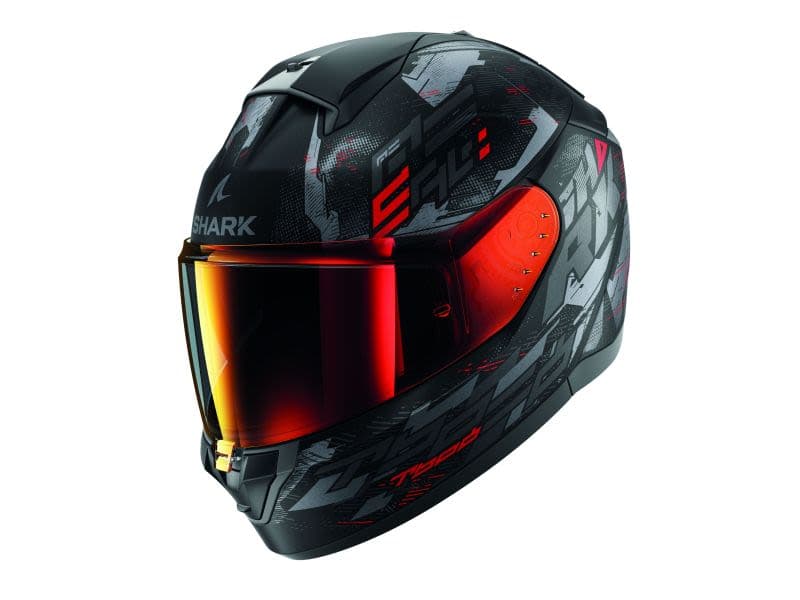 SHARK RIDILL 2 Black, Grey, Matt, Red