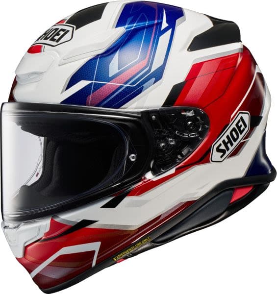 SHOEI NXR II Blue, Red, White