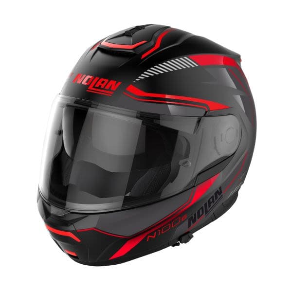 NOLAN N100-6 Anthracite, Red, White