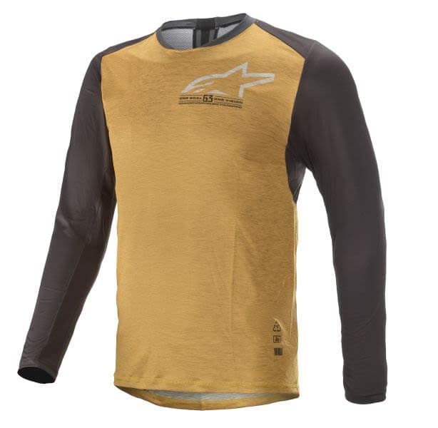ALPINESTARS MTB ALPS 6.0 V2 LS JERSEY Black, Yellow