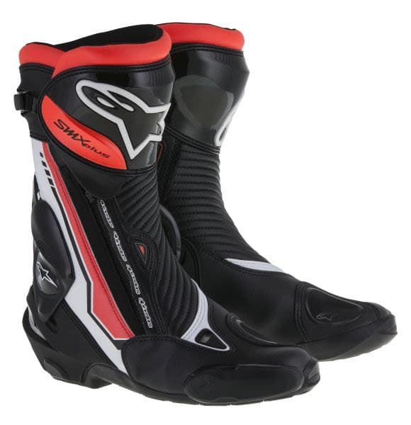 ALPINESTARS SMX PLUS Black, Fluorescent, Red, White