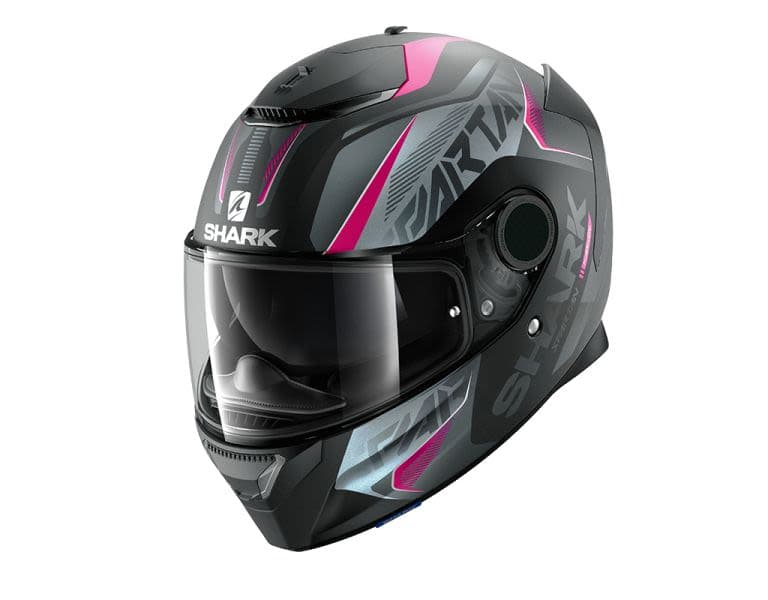 SHARK SPARTAN Black, Grey, Matt, Pink
