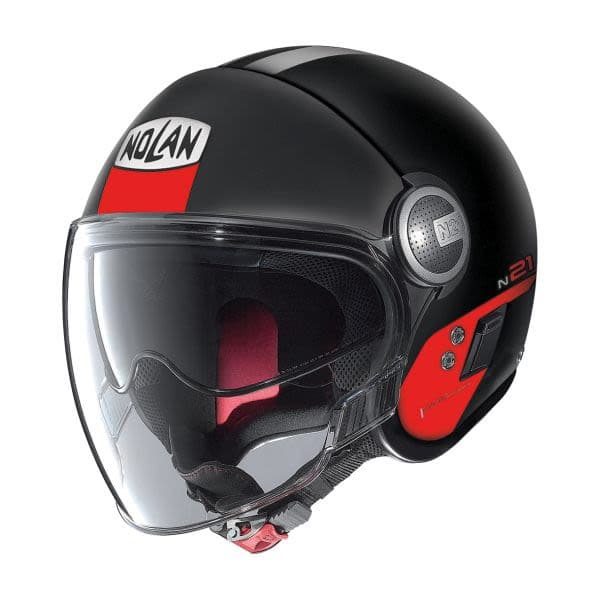 NOLAN N21 VISOR Black, Matt, Red