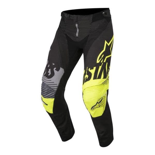 ALPINESTARS MX YOUTH RACER SCREAMER Black, Fluorescent, Grey, Yellow
