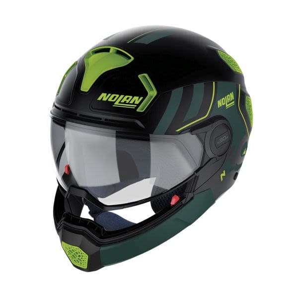 NOLAN N30-4 TP Black, Green, Matt