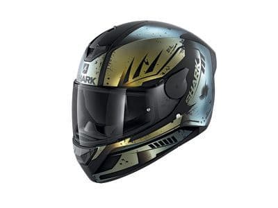 SHARK D-SKWAL 2 Gold, Grey, Matt