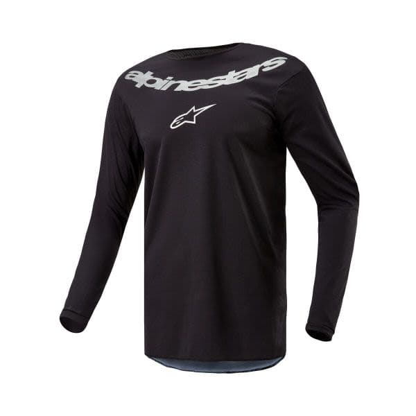 ALPINESTARS MX FLUID Black, Silver