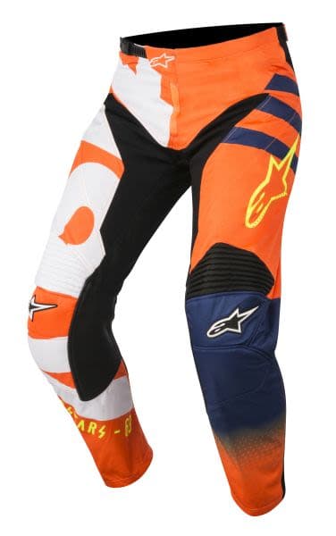 ALPINESTARS MX YOUTH RACER BRAAP Fluorescent, Navy blue, Orange, White