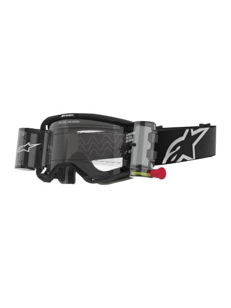 ALPINESTARS MX VISION 8 CORP ROLL-OFF Black