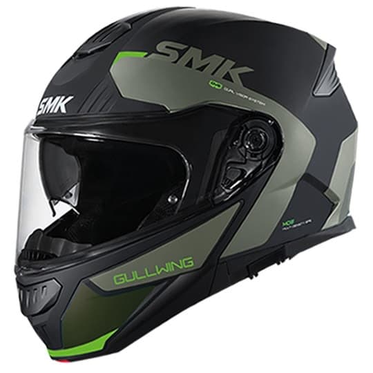 SMK GULLWING Black, Green, Matt