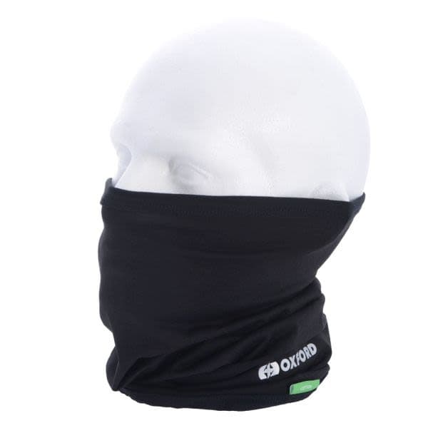 OXFORD NECK TUBE Cotton Black