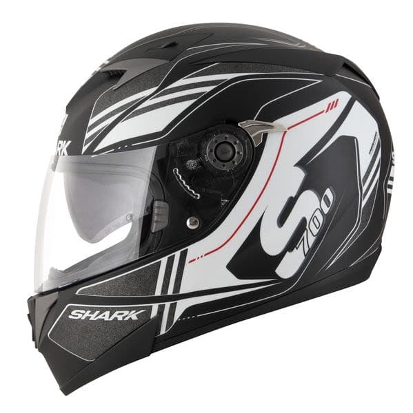 SHARK S700S Black, White