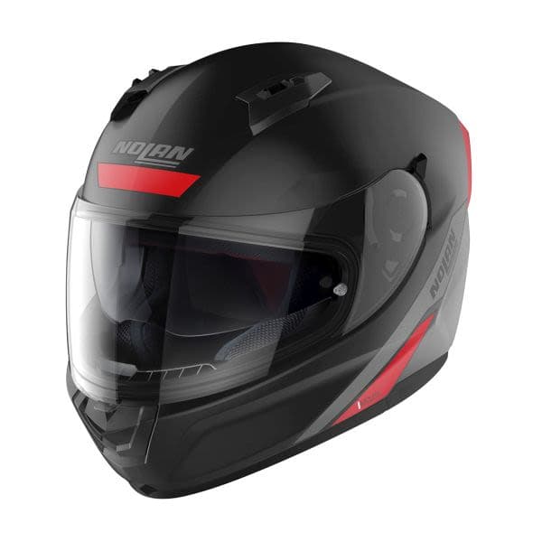 NOLAN N60-6 Black, Grey, Matt, Red
