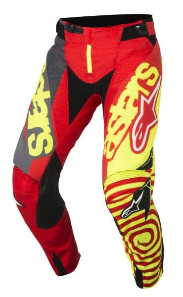 ALPINESTARS MX TECHSTAR VENOM Fluorescent, Grey, Red, Yellow