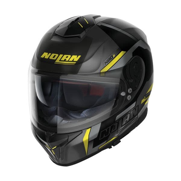 NOLAN N80-8 Black, Grey, Matt, Yellow