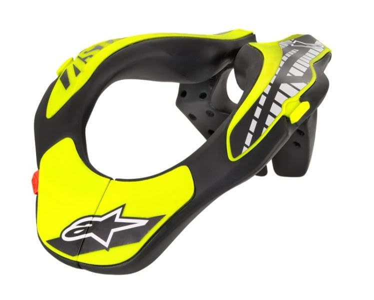 ALPINESTARS MX YOUTH NECK SUPPORT Black, Yellow