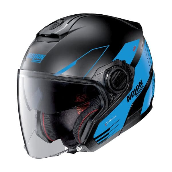 NOLAN N40-5 Black, Blue, Matt