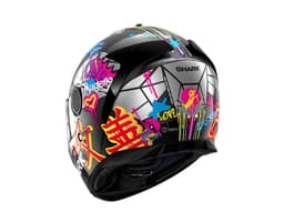 SHARK SPARTAN CARB 1.2 Black, Blue, Red, Silver 3