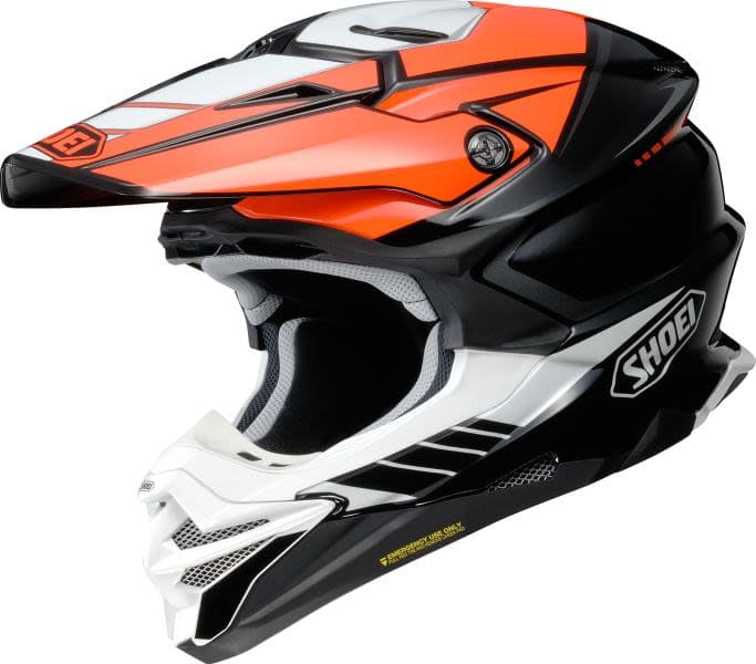 SHOEI VFX-WR 06 Black, Orange, White