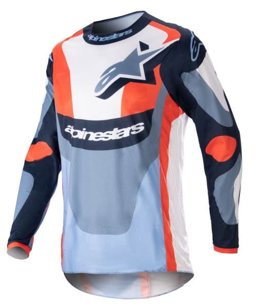 ALPINESTARS MX FLUID AGENT Blue, Navy blue, Orange, White
