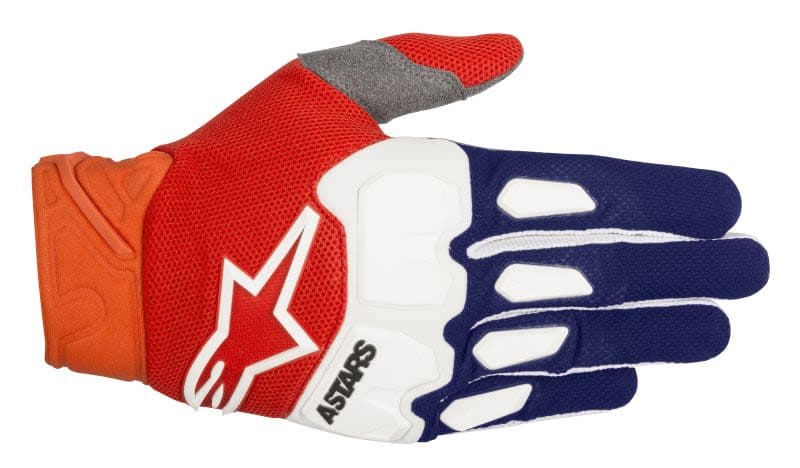ALPINESTARS MX RACEFEND Fluorescent, Navy blue, Orange, White