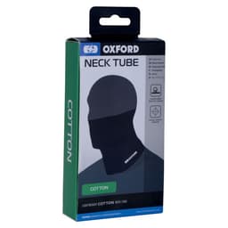 OXFORD NECK TUBE Cotton Black 2